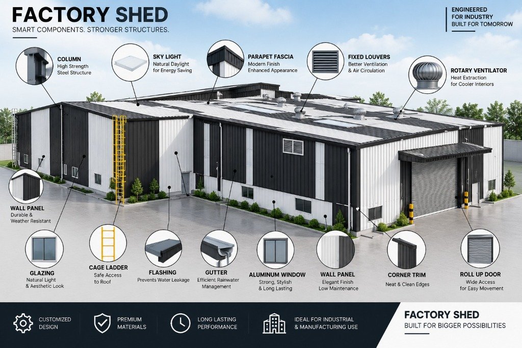Factory Shed Blueprint