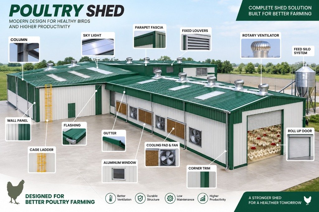 Poultry Shed Blueprint