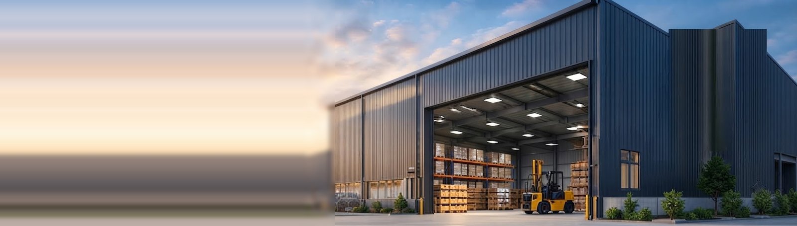 Karim Constructions - Modern PEB Steel Warehouse Infrastructure